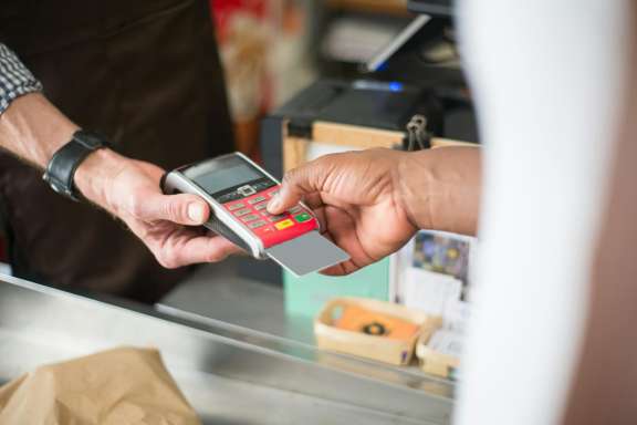 paying with card
