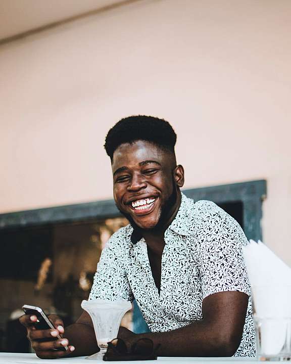 Man Smiling