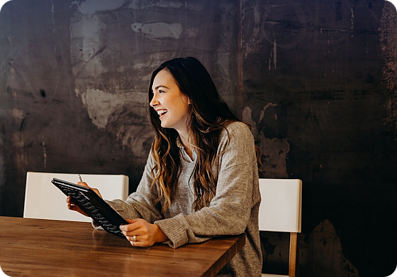 Woman Working Office