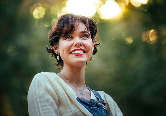 Woman Smiling