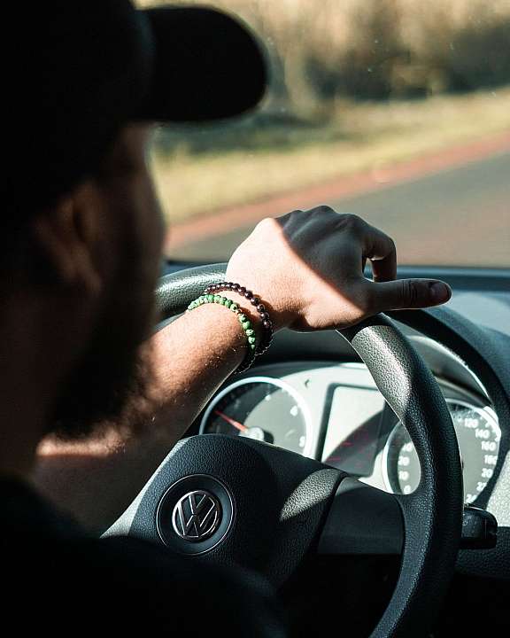 Man Driving Car