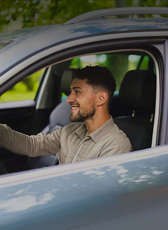 Man Driving