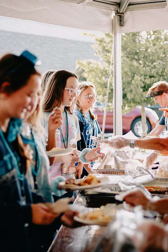 Teens Serving